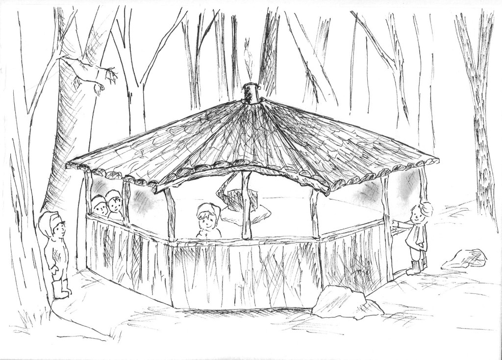 Yurt Rendition by Kristen White