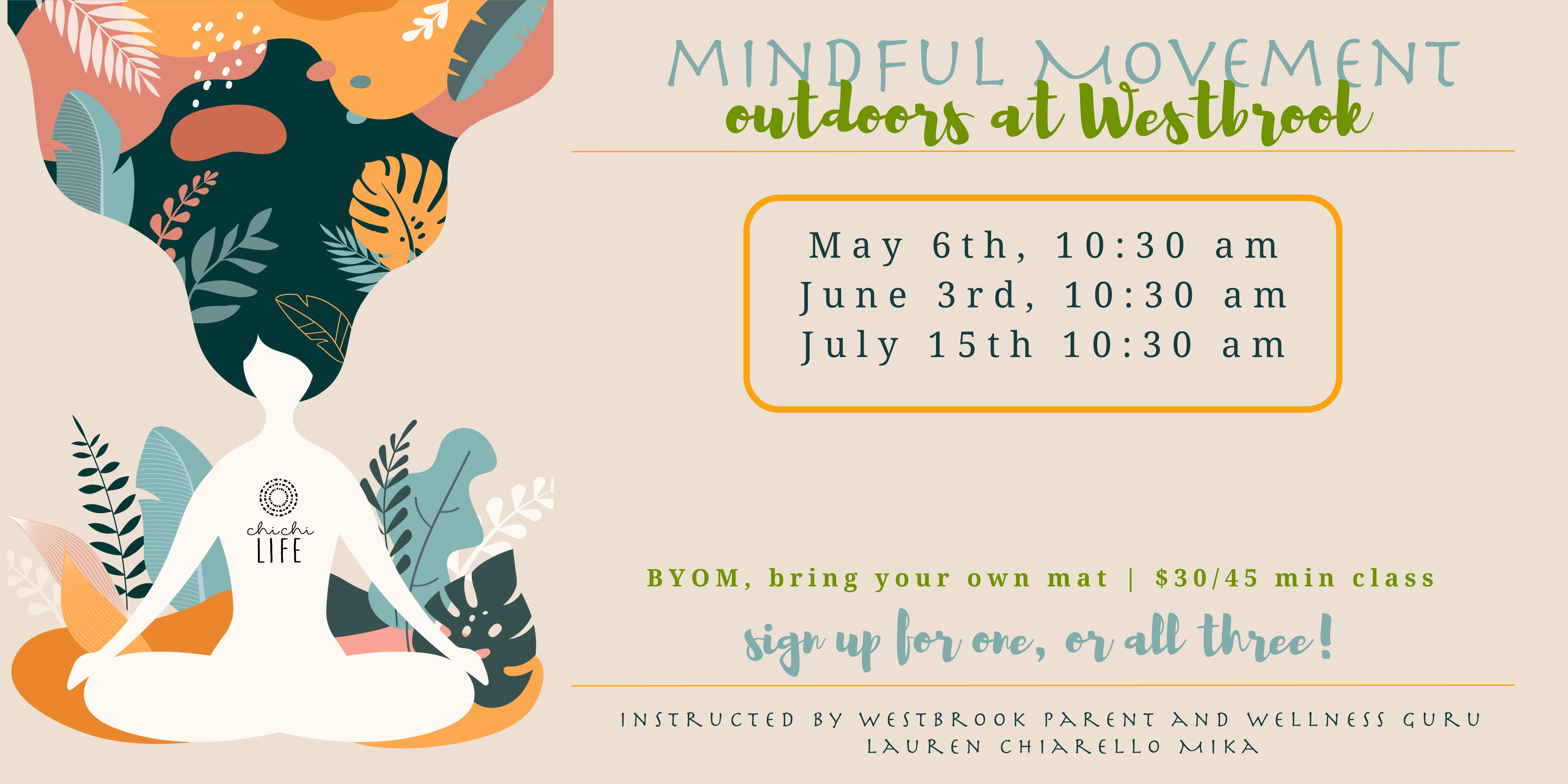 BANNER_Mindfulness Movement with Lauren Mika at Westbrook